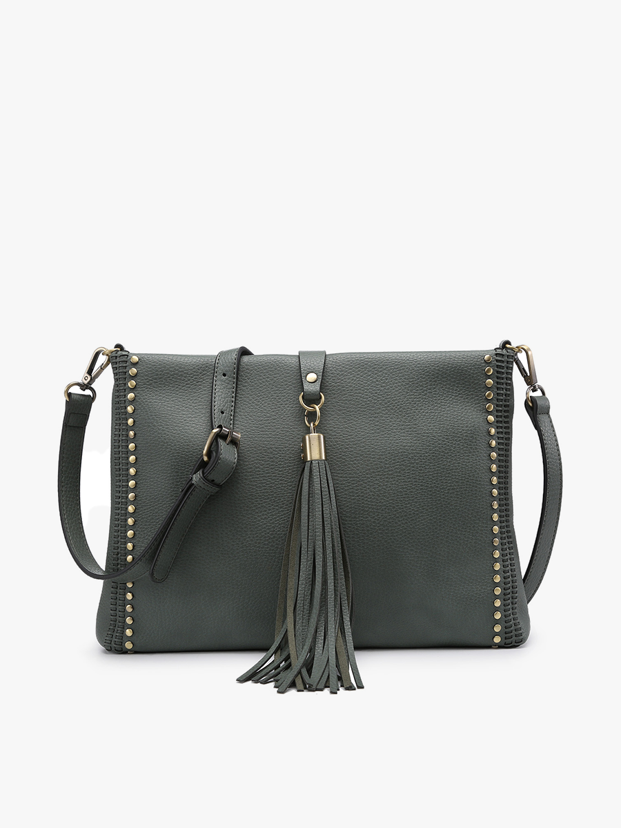 M1941 Marie Crossbody w/ Grommet Details: Camel