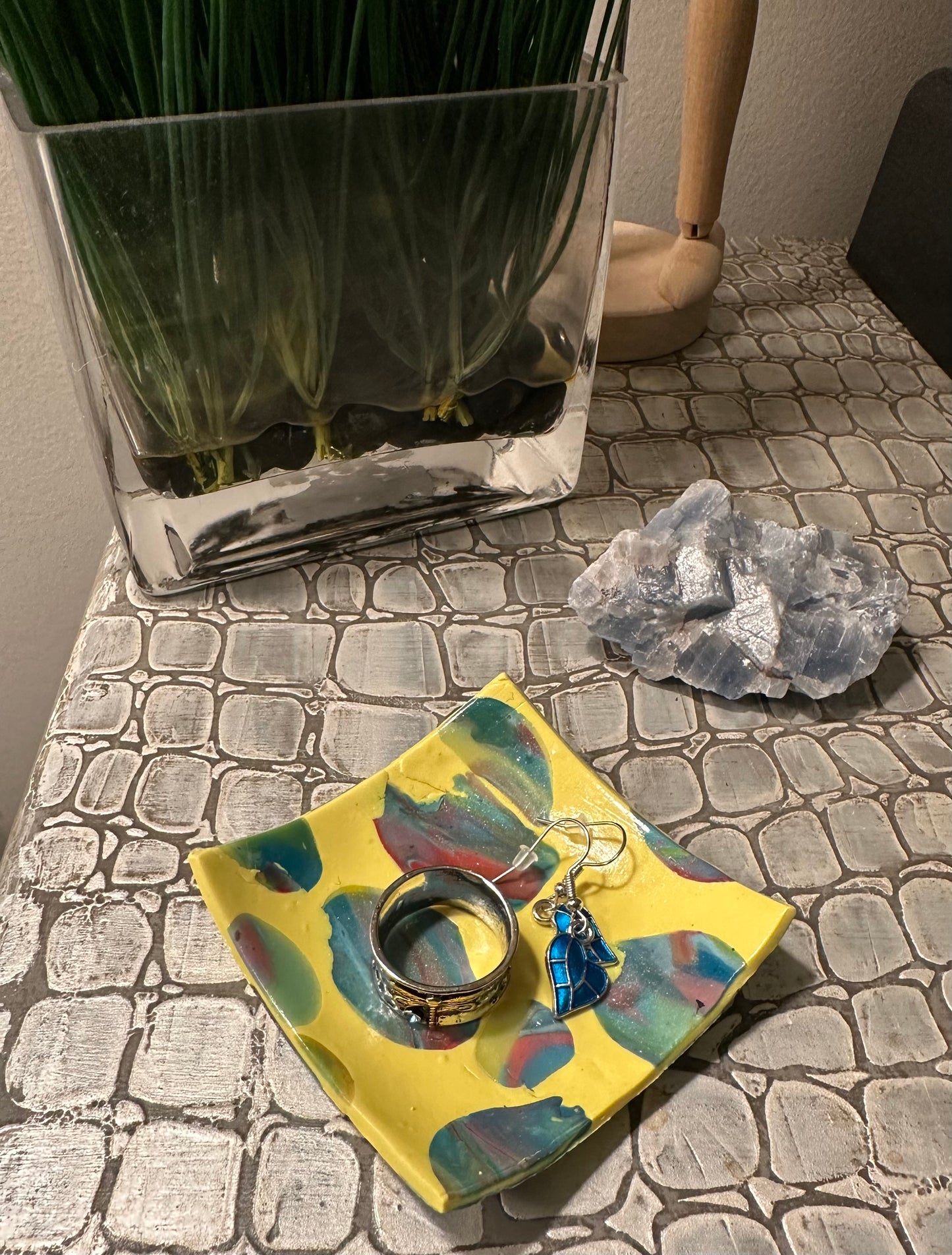 Square Circus Trinket Bowl