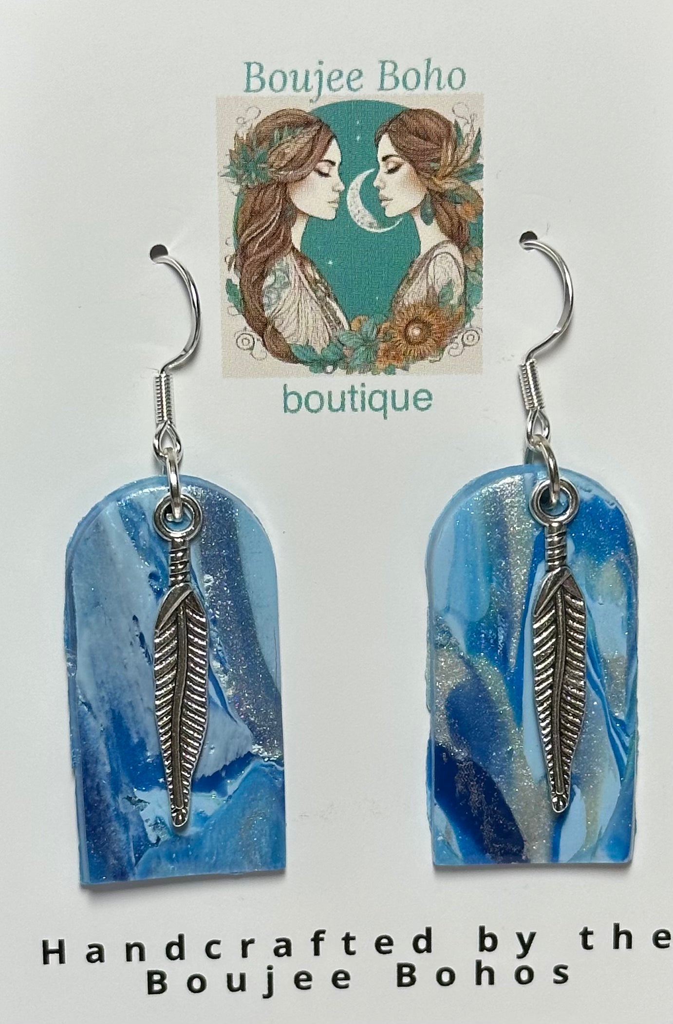 Boujee Blue Earrings