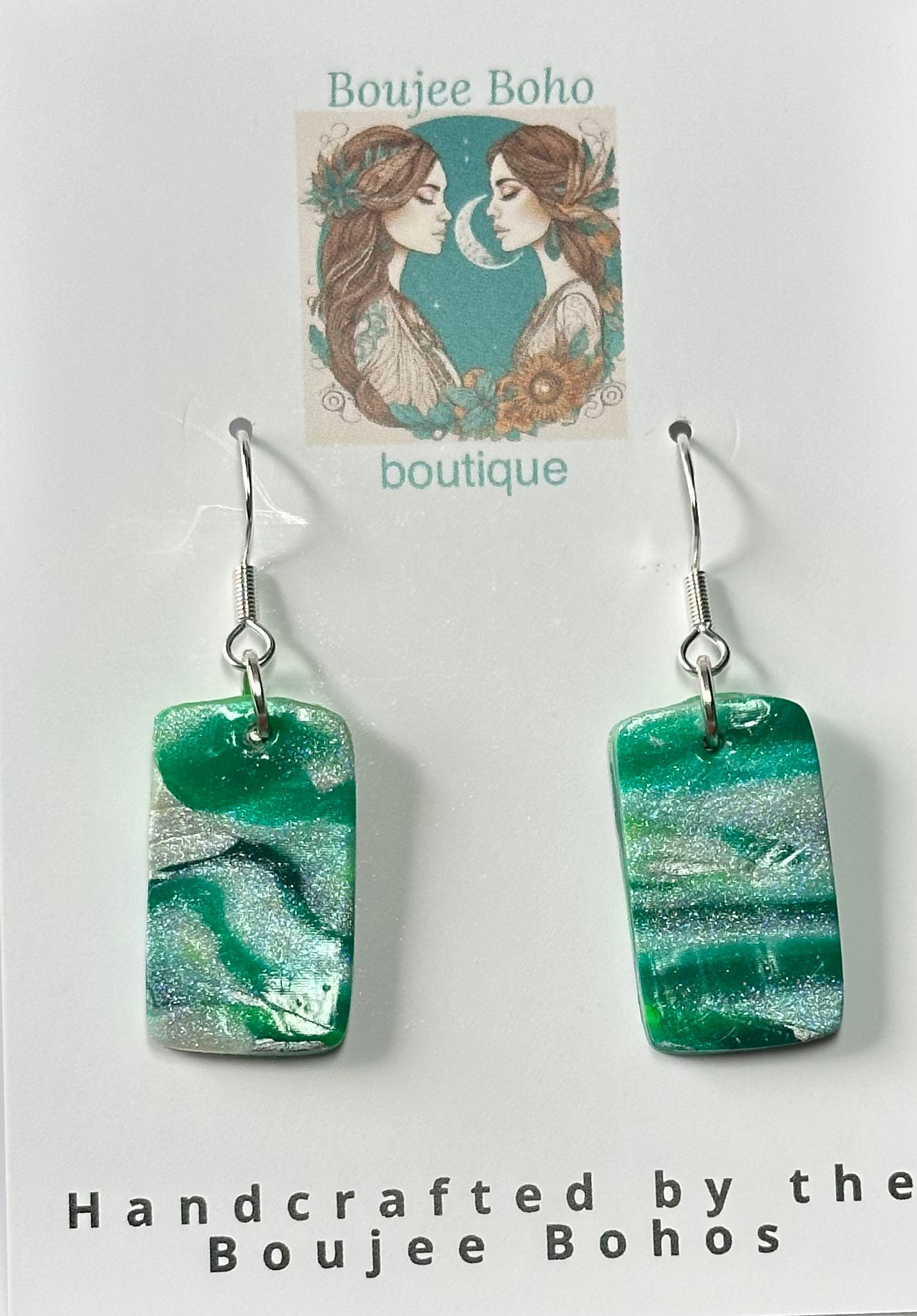 Green Fun Earrings