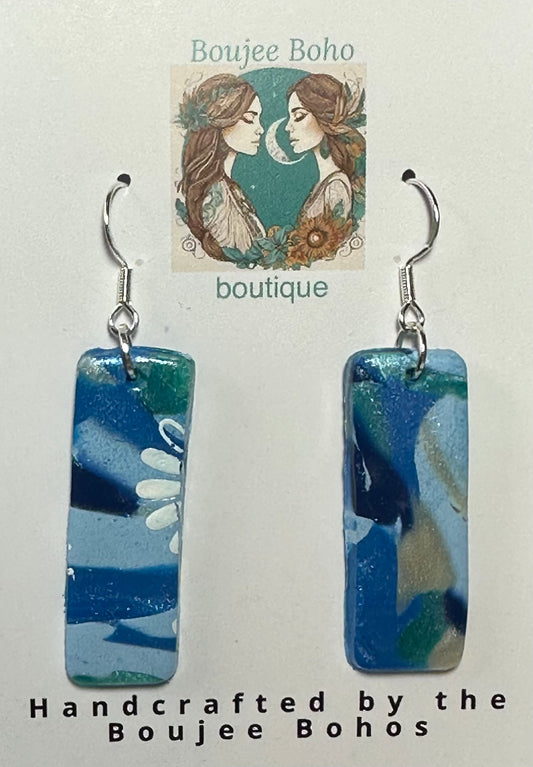 All the Blue Earrings