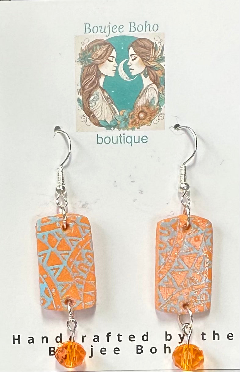 Orange Sherbet Earrings