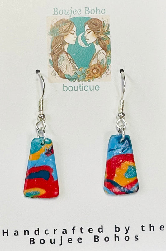 Tiny Swirl Earrings