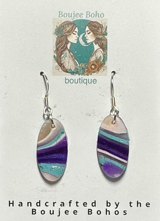 Purple Sky Earrings