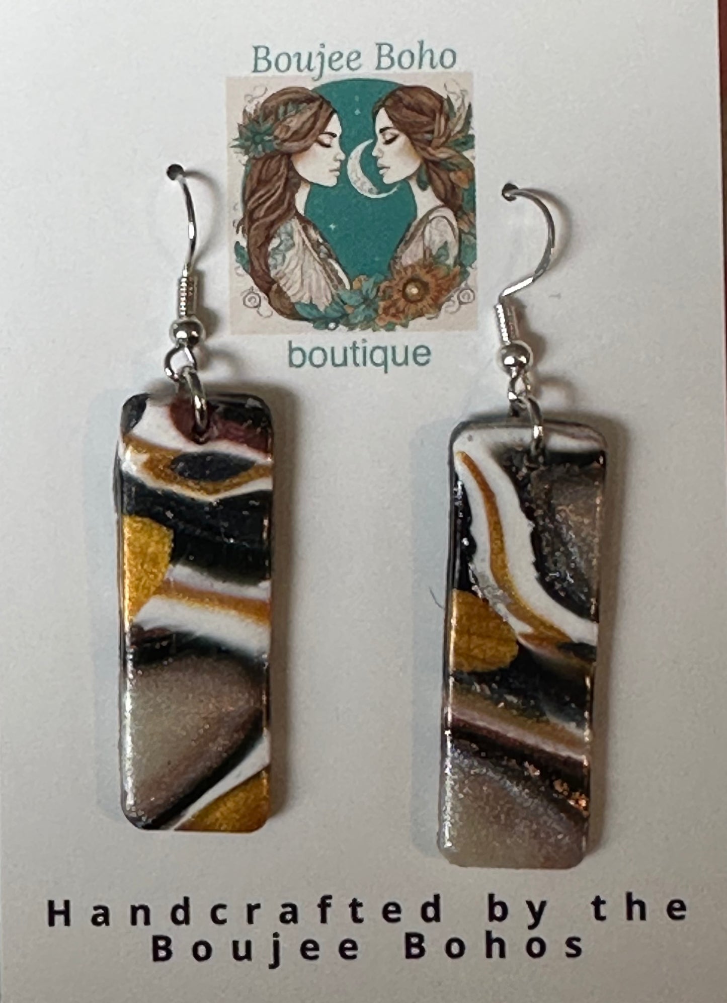 Earthy Quartz Earrings