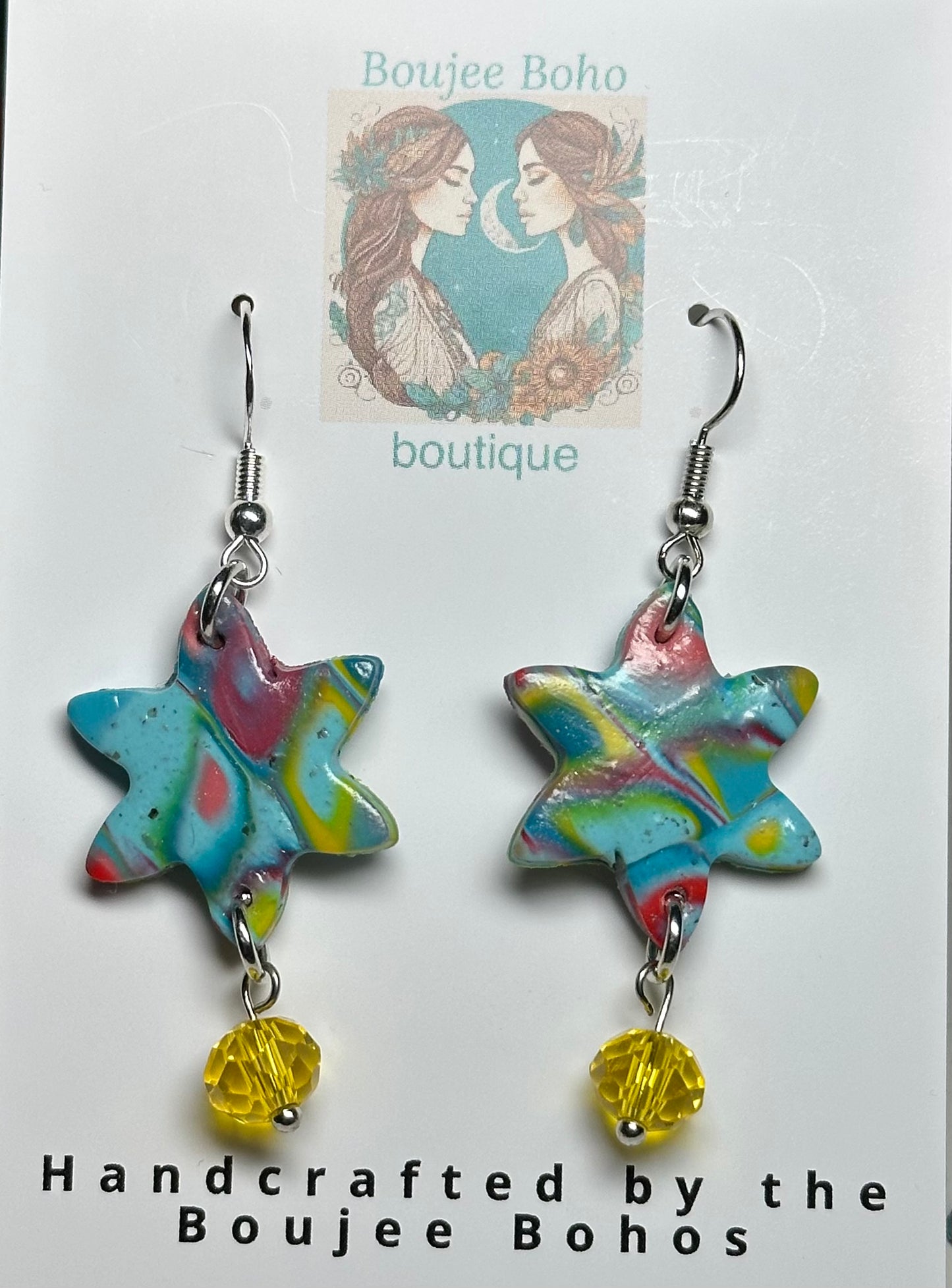 Whimsical Star Earrings
