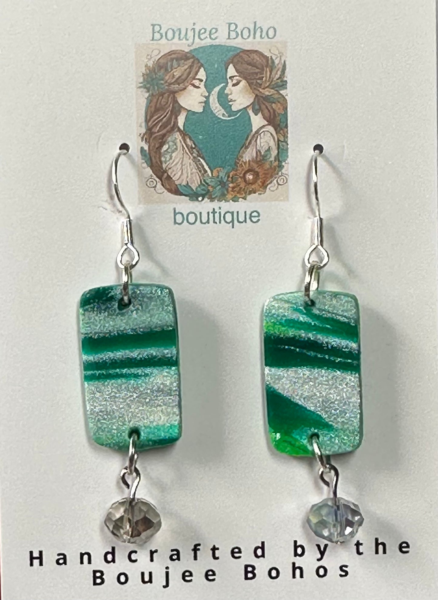 Gorgeous Green Earrings