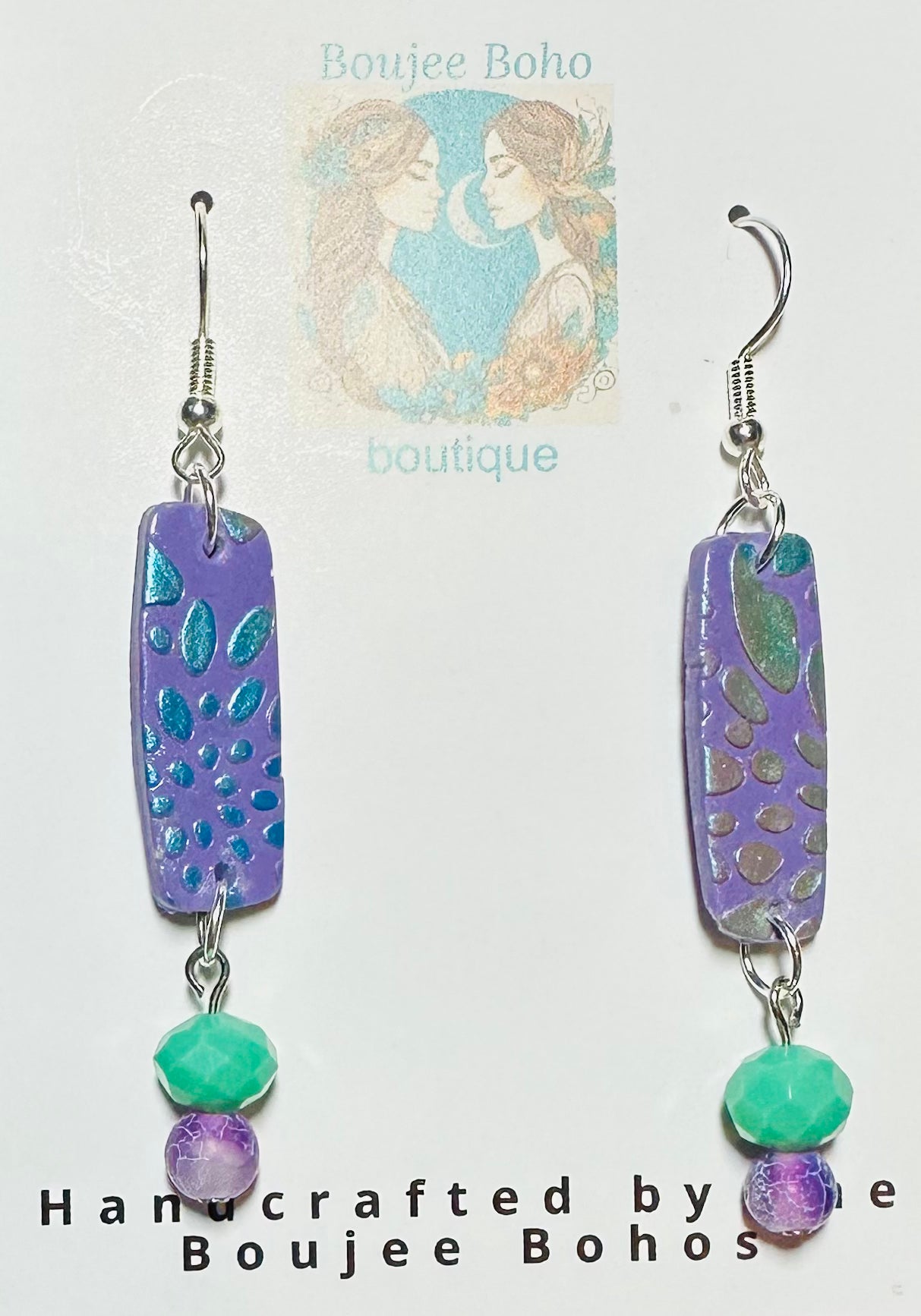 Moonflower Charm Earrings