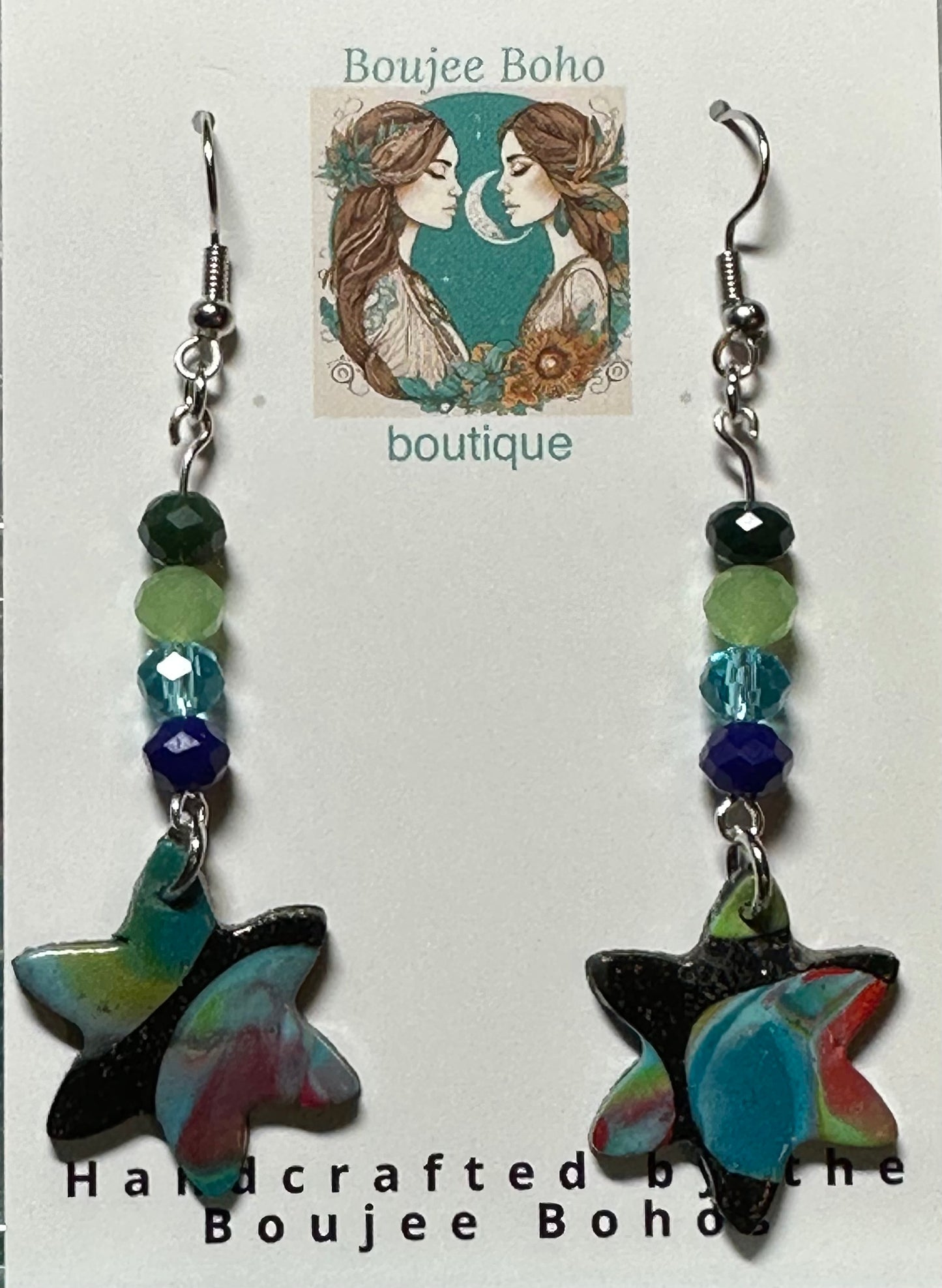 Galaxy Star Earrings