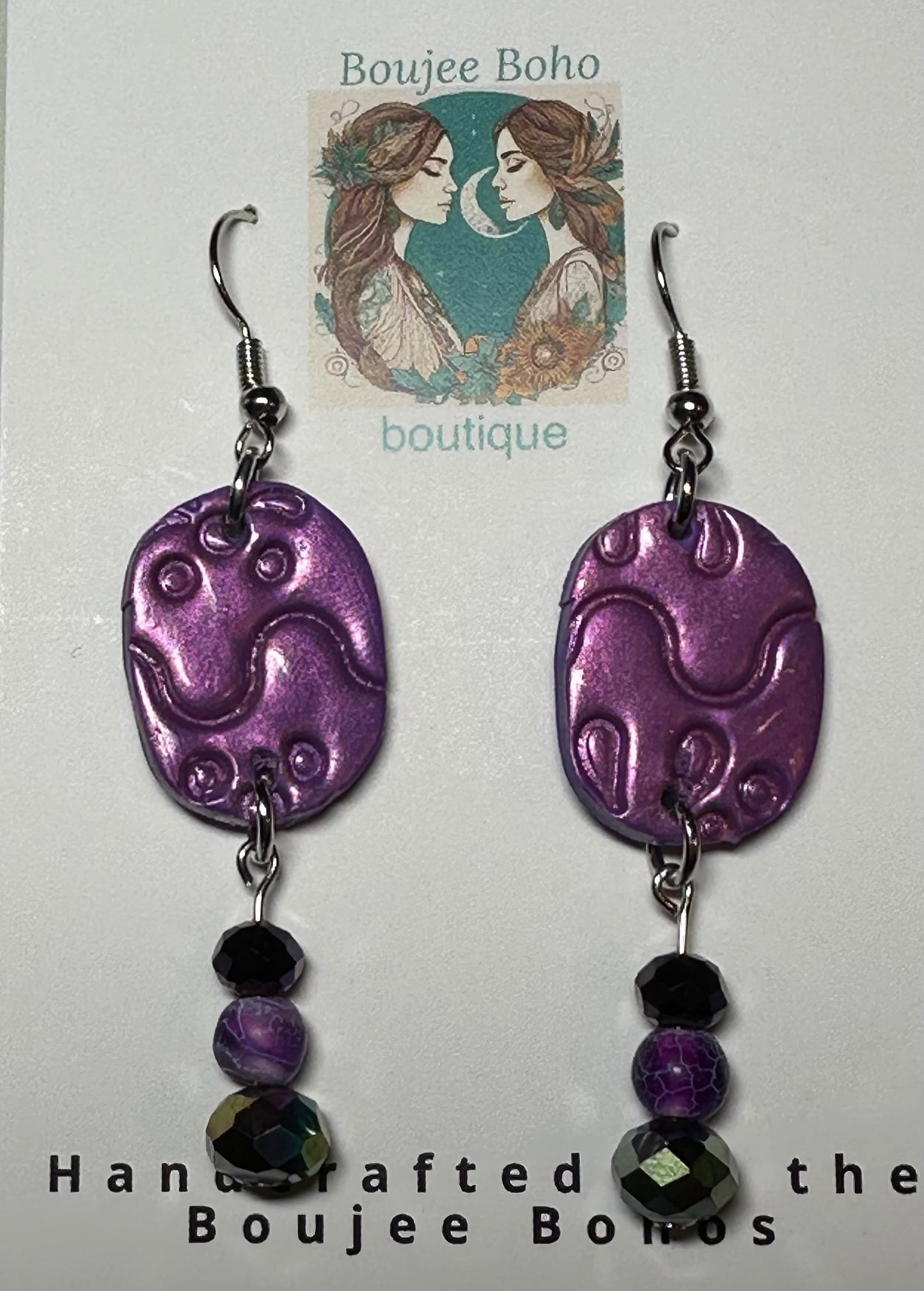 Mystic Amethyst Earrings