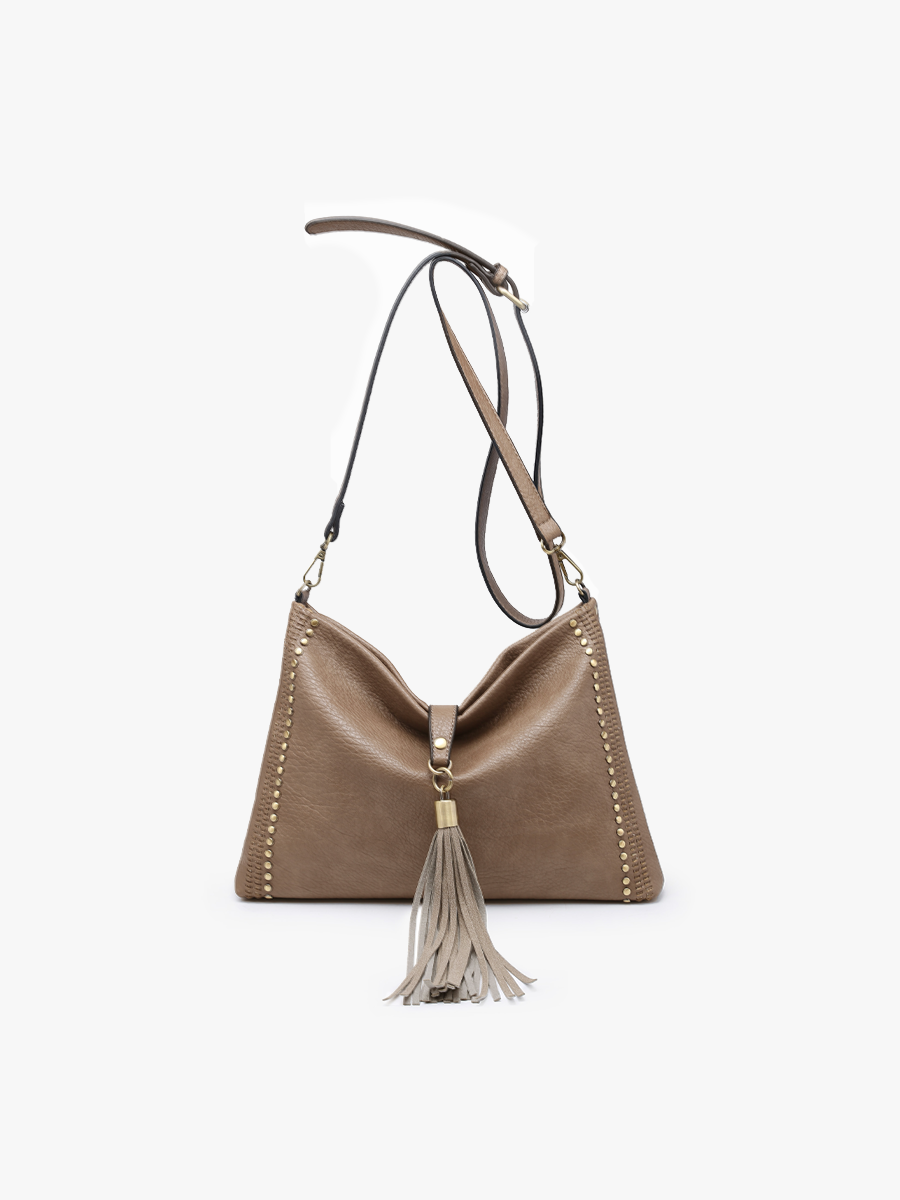 M1941 Marie Crossbody w/ Grommet Details: Camel