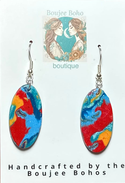 Fire and Flow Earrings
