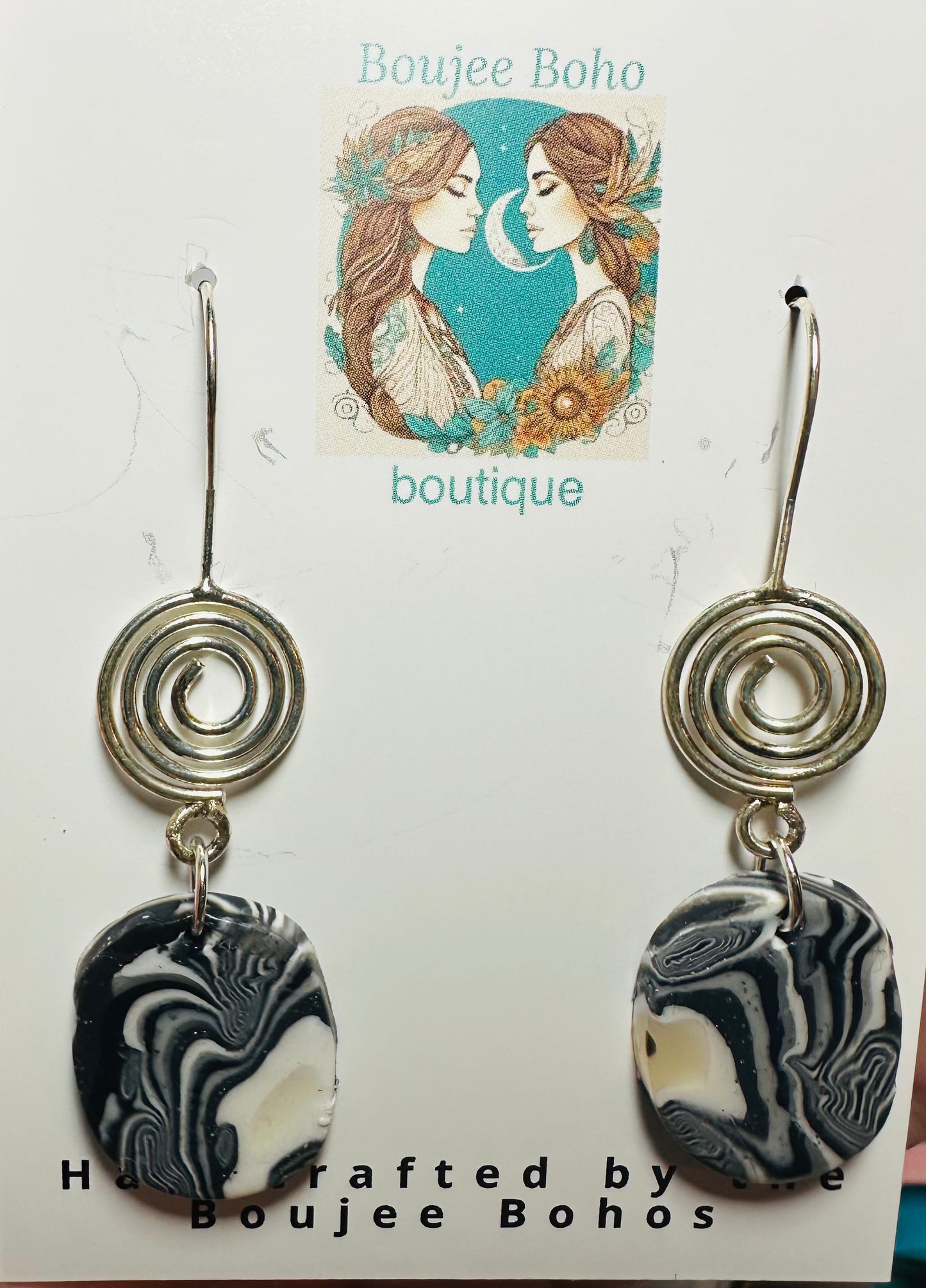 Midnight Current Earrings