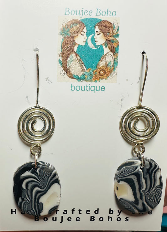 Midnight Current Earrings