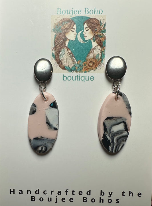 Blush & Slate Earrings