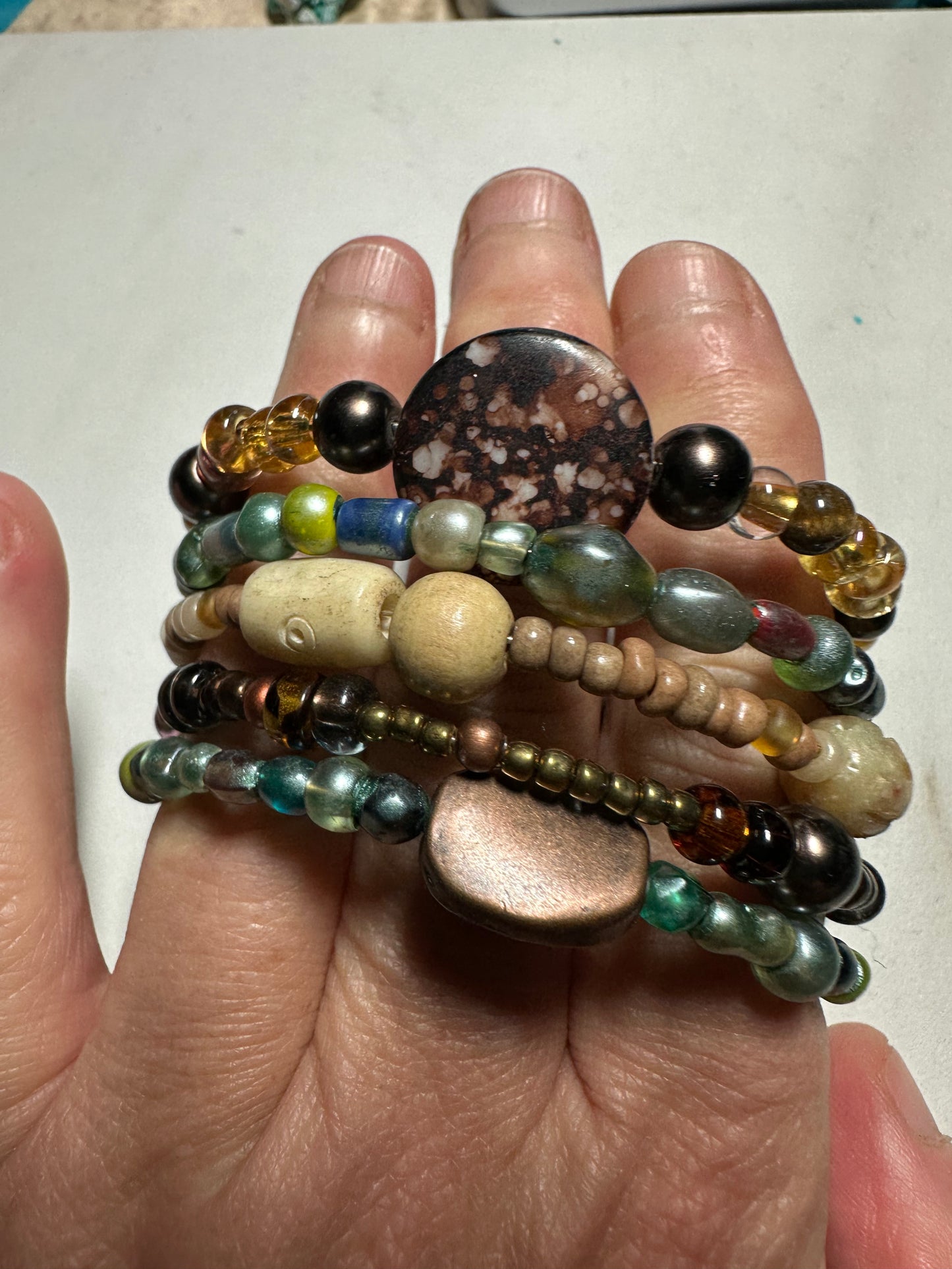 Earth Goddess Wrap Bracelet