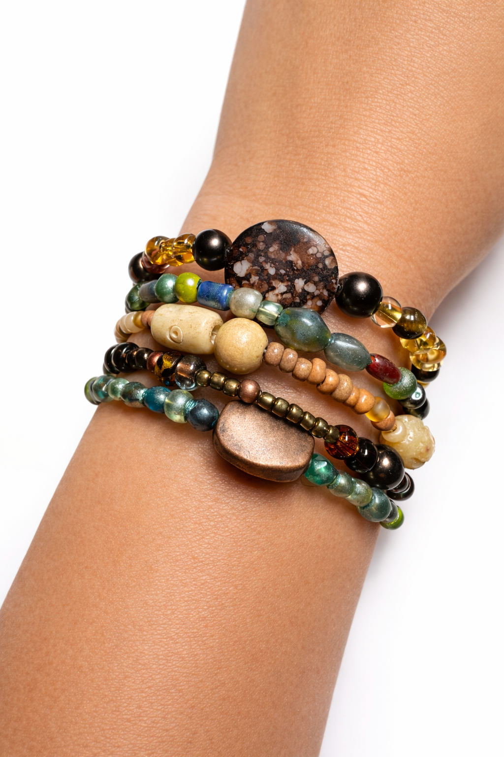 Earth Goddess Wrap Bracelet