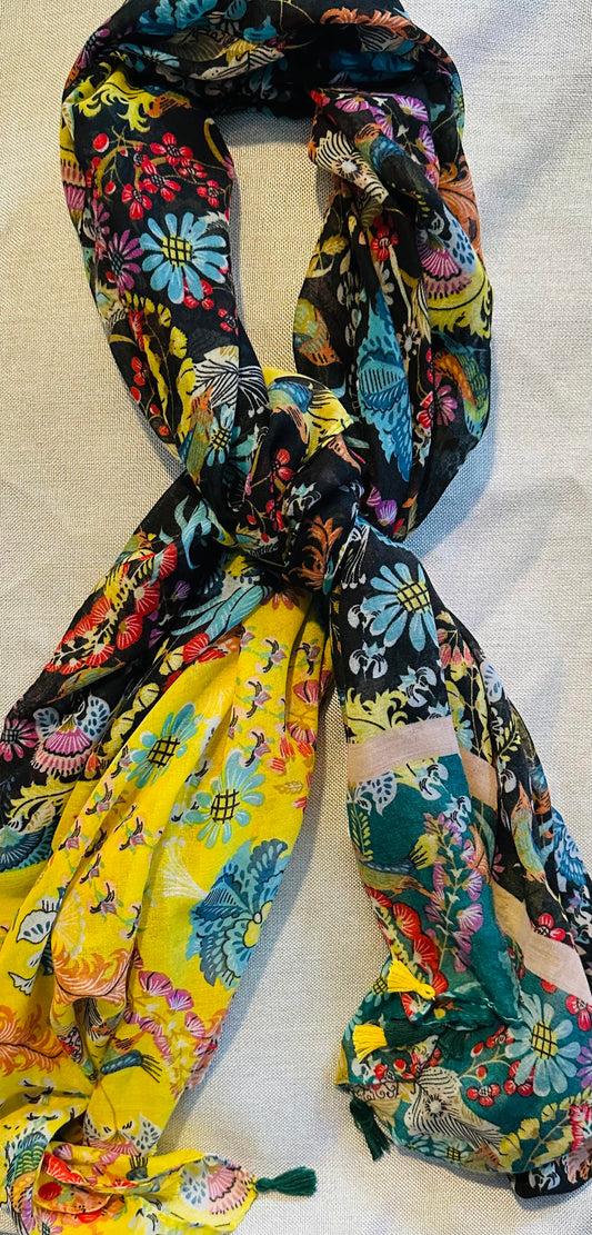 Floral Charm Lightweight Scarf